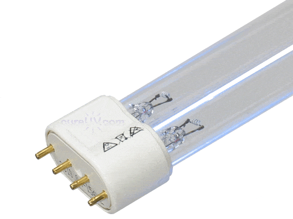 CureUV Brand UVC Bulb for Aqueon UV18