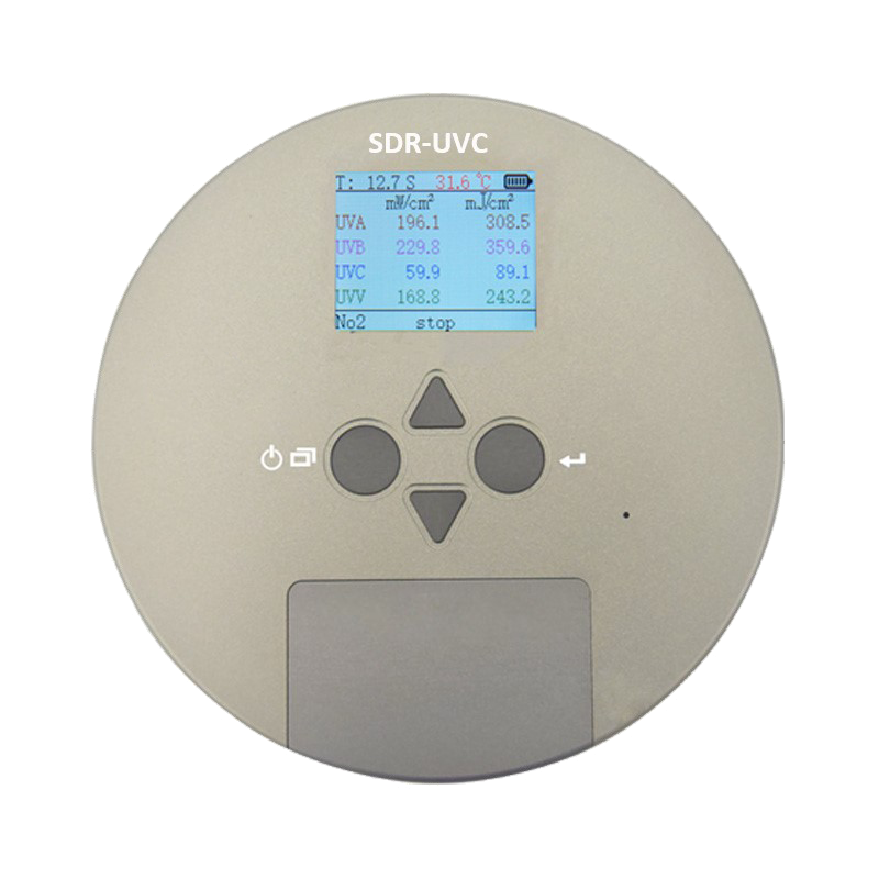 CureUV Radiometer for UVA / UVB / UVC / UVV Wavelength 1 Channel