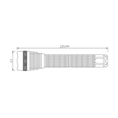 Lampe de poche LED UV