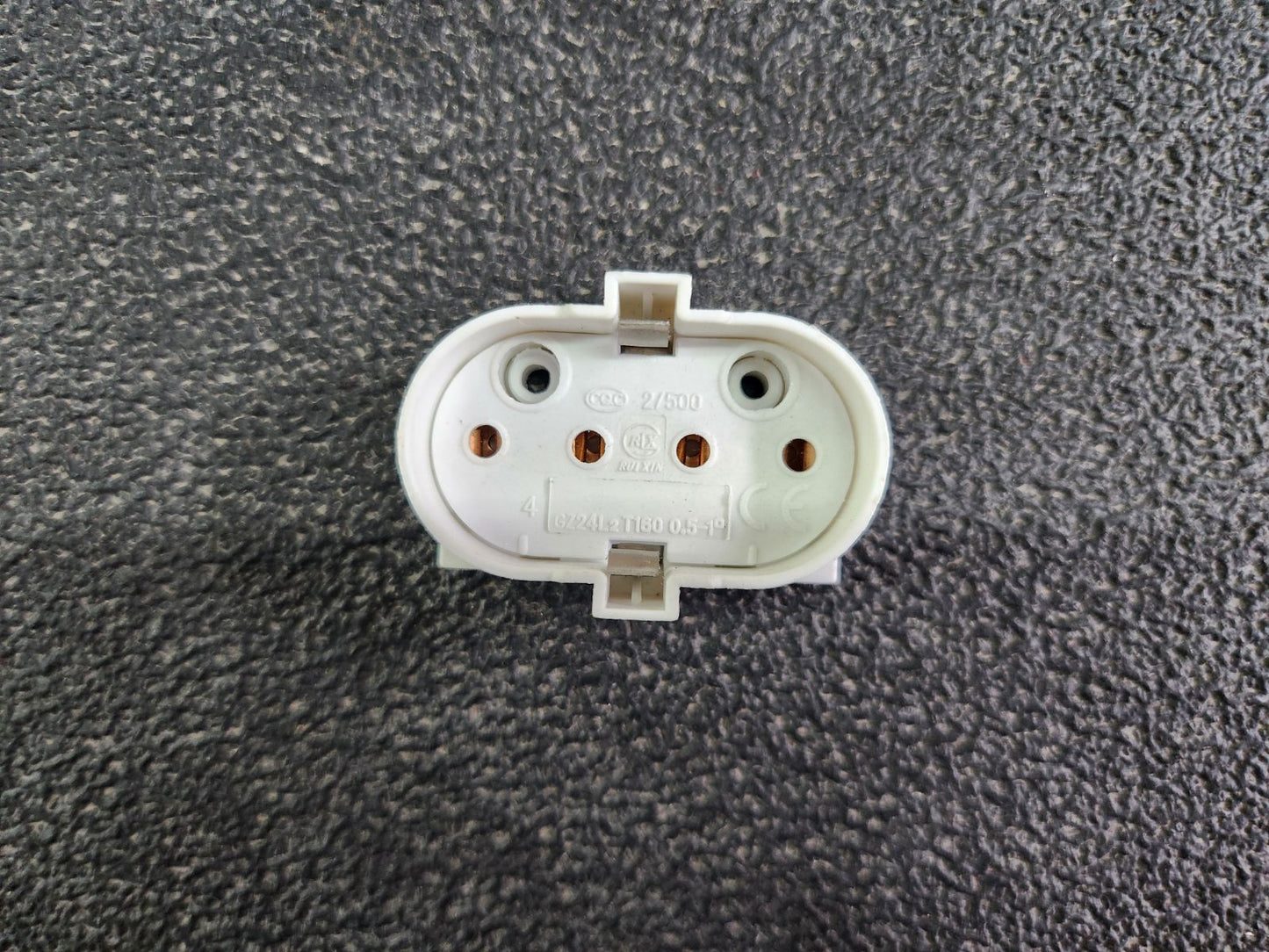 Replacement Lamp End Connector - 4 Hole for TUV PL-L Style Lamp