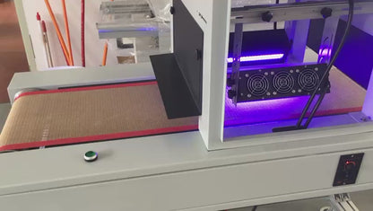 300x300mm UV LED Desktop Curing Conveyor with Air Cooling