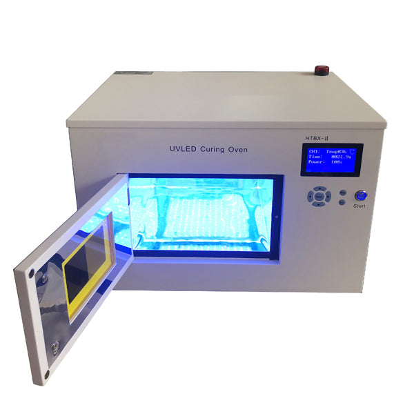 Mid-Powered LED UV Curing Chamber (330mm L x 240mm W x 160mm H) with Viewing Window