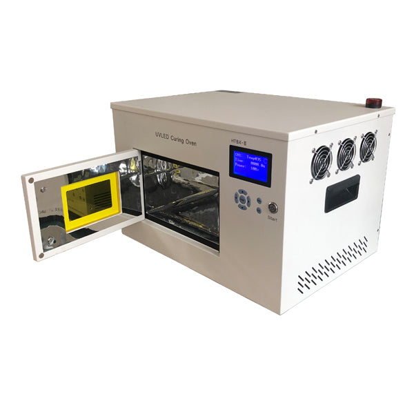 Mid-Powered LED UV Curing Chamber (330mm L x 240mm W x 160mm H) with Viewing Window