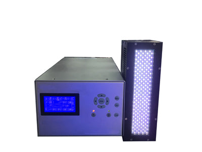 200x40mm UV LED Array with Fan Cooling for UV LED Conveyors