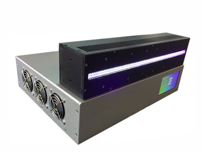 350x10mm UV LED Array with Air Cooling for UV LED Conveyors