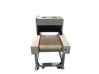 400X200mm UV LED Curing Conveyor with forced air cooling