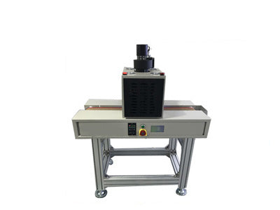 240x100mm UV LED Curing Conveyor with Lithium Battery Module and Air Cooling