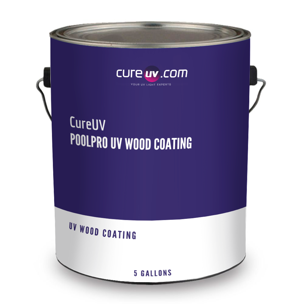 CureUV PoolPro UV Wood Coat