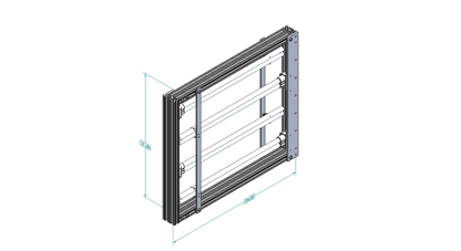 Système UV CVC à serpentin commercial de 220 watts