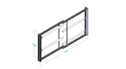 Système UV CVC à serpentin commercial de 220 watts