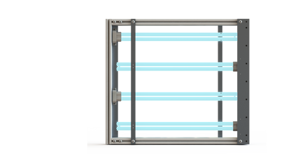 Système UV CVC à serpentin commercial de 220 watts