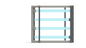 Système UV CVC à serpentin commercial de 220 watts