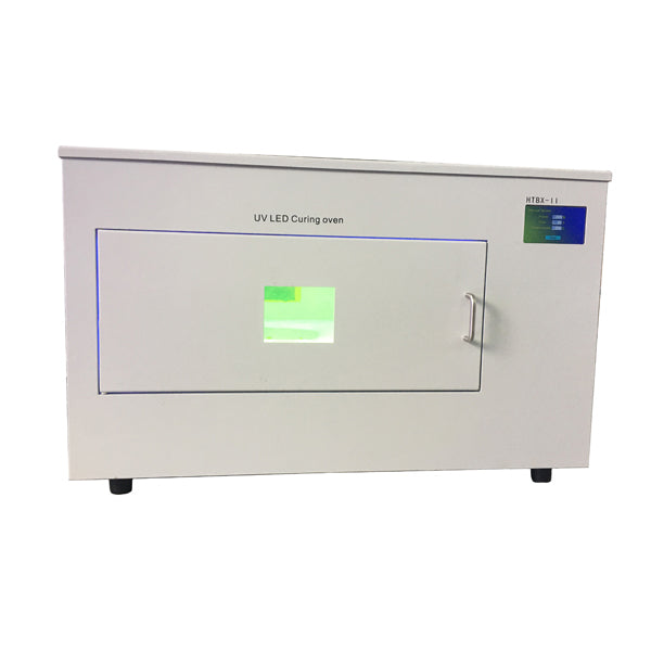 High-Powered LED UV Curing Chamber with Rotating Tray (523mm L x 460mm W x 200mm H)