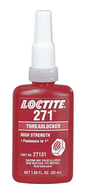 Loctite 271 Series High-Strength Threadlocker, Red Liquid, 50mL Bottle