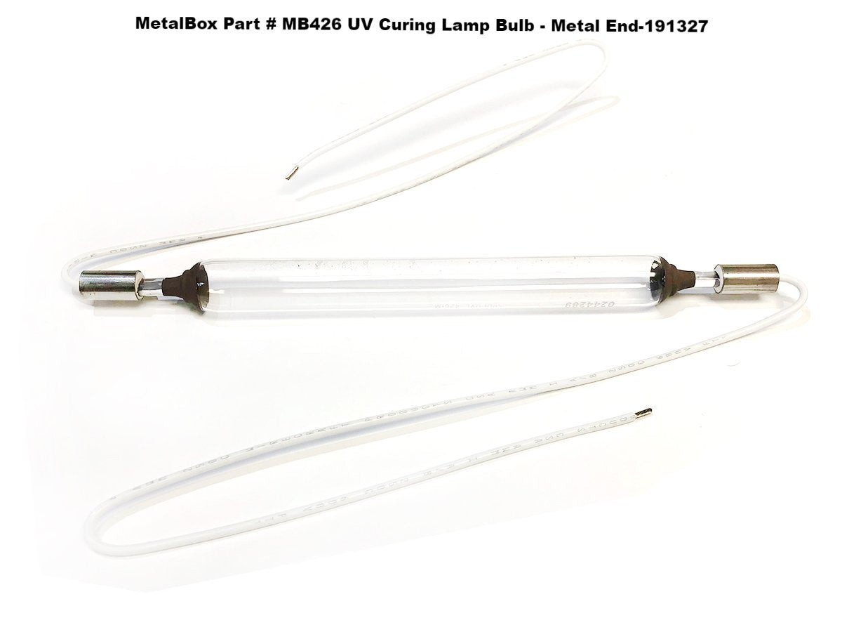 MetalBox Part # MB426 UV Curing Lamp Bulb - Metal End