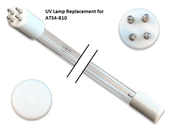 Germicidal UV Bulbs - Aqua Treatment Service ATS4-810 Replacement UVC Light Bulb