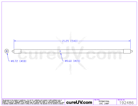 Germicidal UV Bulbs - G24T5L / G24T6L Germicidal UV Purifier/Sterilizer Light Bulb