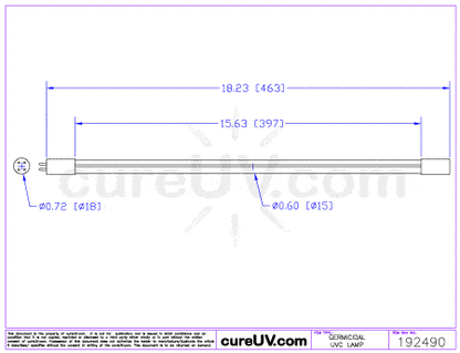 Germicidal UV Bulbs - GPH463T5L/4 Germicidal UV-C Bulb