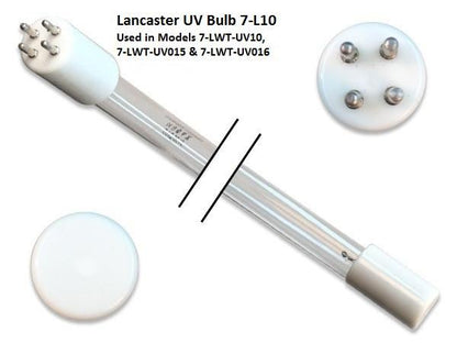 Germicidal UV Bulbs - Lancaster Pump 7-L10 Replacement UVC Light Bulb