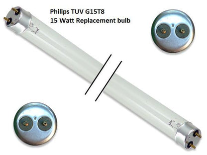 Germicidal UV Bulbs - Philips - TUV G15T8 Air/Water Treatment Germicidal UV Light Bulb