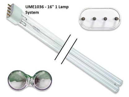 Germicidal UV Bulbs - Ultravation - UltraMax Model - UME1036 UV Light Bulb For Germicidal Air Treatment