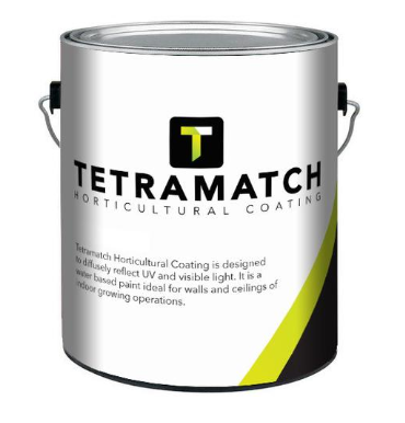 Tetramatch Coating for Indoor Horticulture