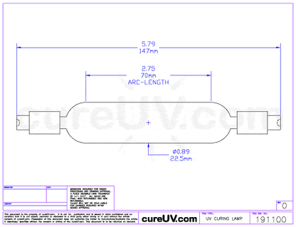 UV Curing Lamp - UV Curing Lamp - Power-Shot 1100 Handheld - Mercury