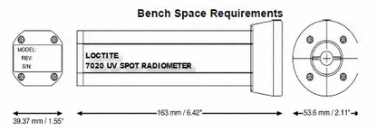 UV Curing - Loctite 7020 UV Spot Radiometer - Light Cure Wand Meter