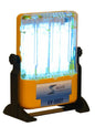 UV Curing - Low Intensity, 4 Bulb UV Cure Light Fixture With 360 Degree Adjustable Standing Base