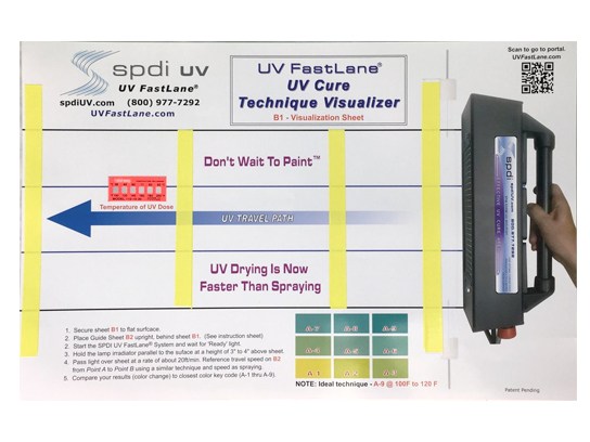 UV Curing - UV Technique Visualizer Training Kit