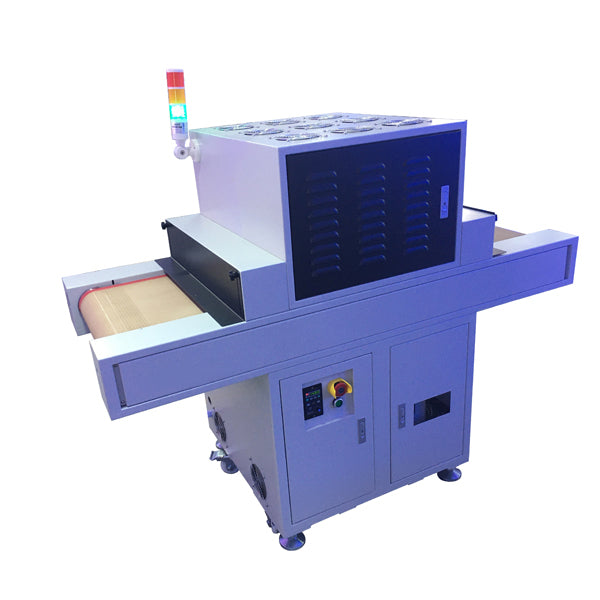 360X250mm UV LED Curing Conveyor with forced air cooling